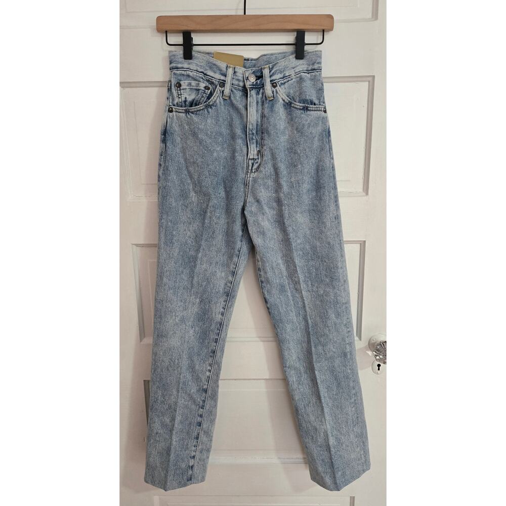 Levi's Vintage 1950's 701 Women's Jeans BIG E Stone Wash Size 25 NWT‎